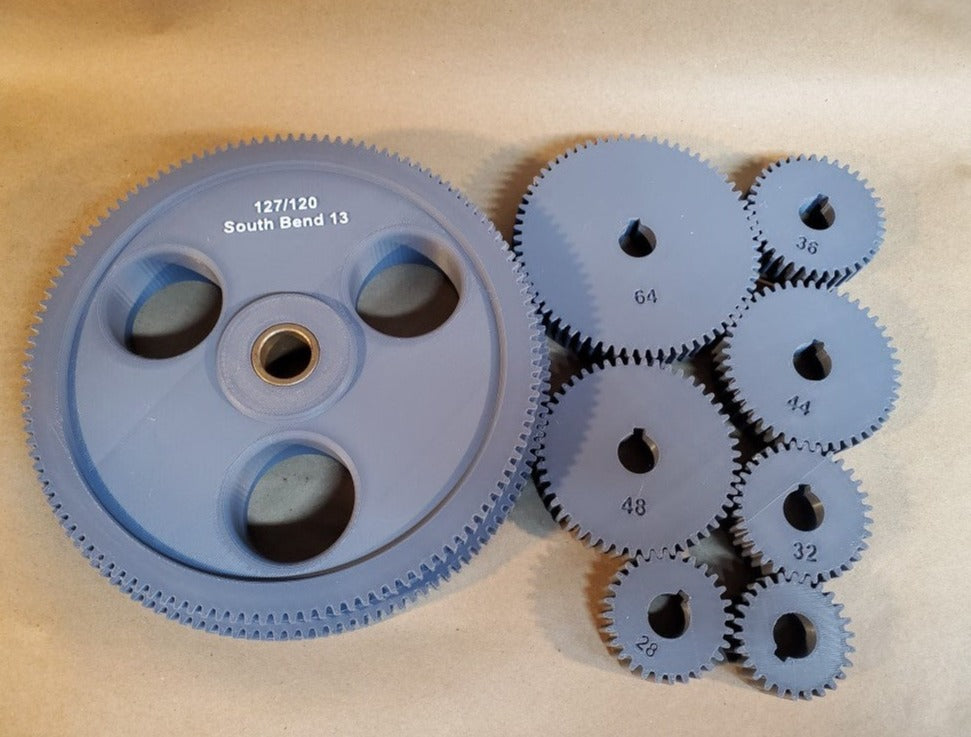 100T Metric Conversion Gear For South Bend 9B & 9C Metal Lathes – 3D Printed By KDPrinting