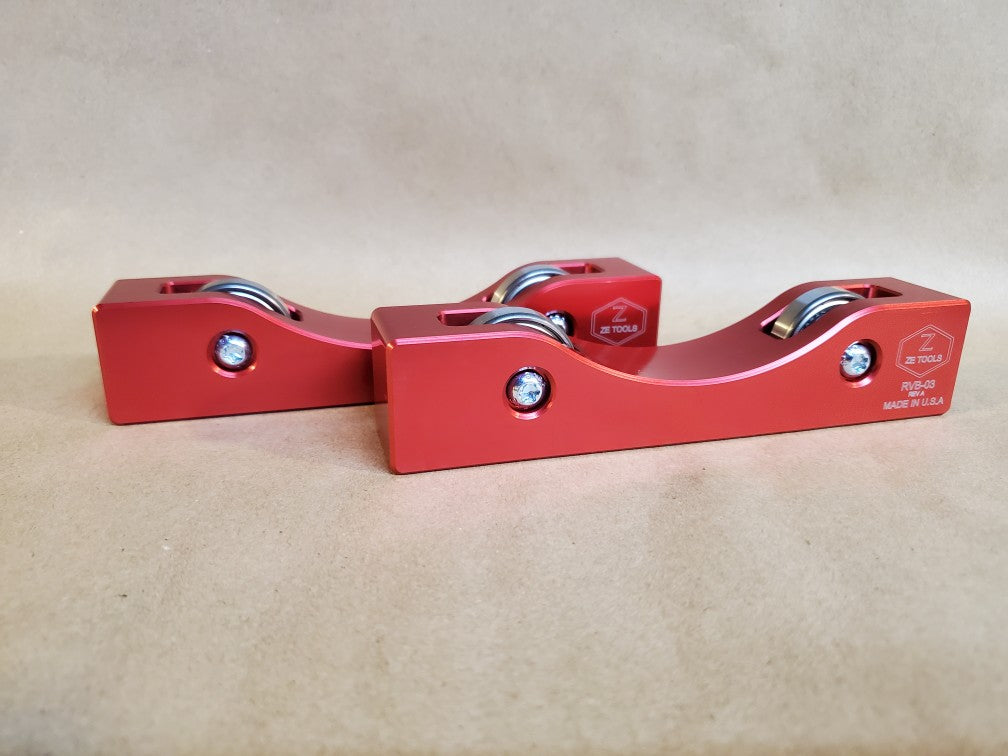 Large Roller Bearing VBlock Shaft Straightening Roller Blocks VBlock