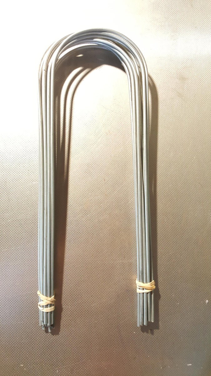 Croquet REPLACEMENT WICKETS Hoops HEAVY 4" x 13" Round Top Set of 14