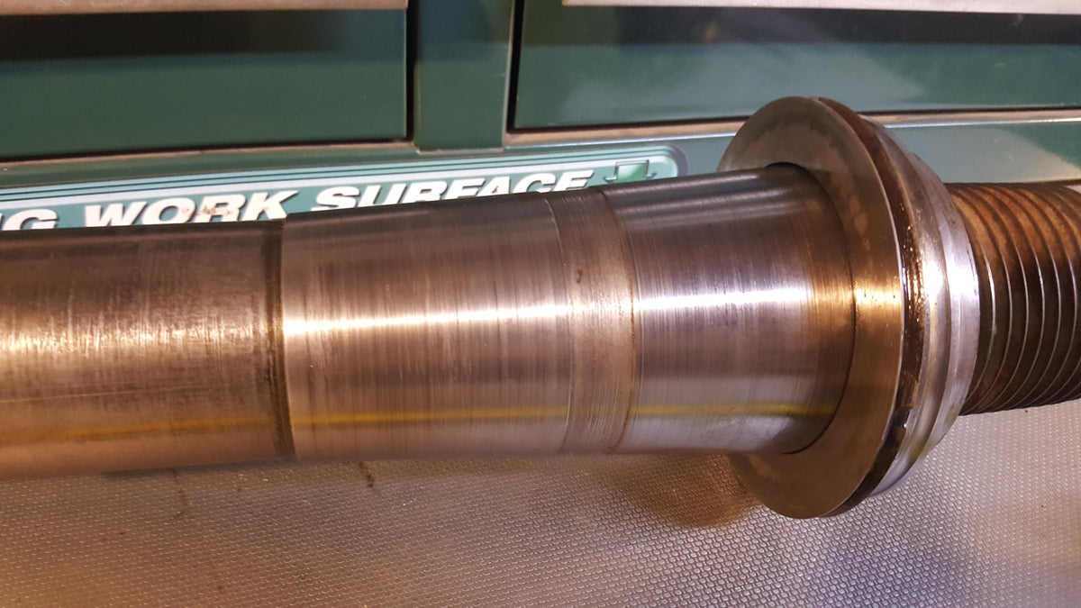 Hendey 14" Metal Lathe Conehead TieBar Spindle Chuck Mount Good Condi