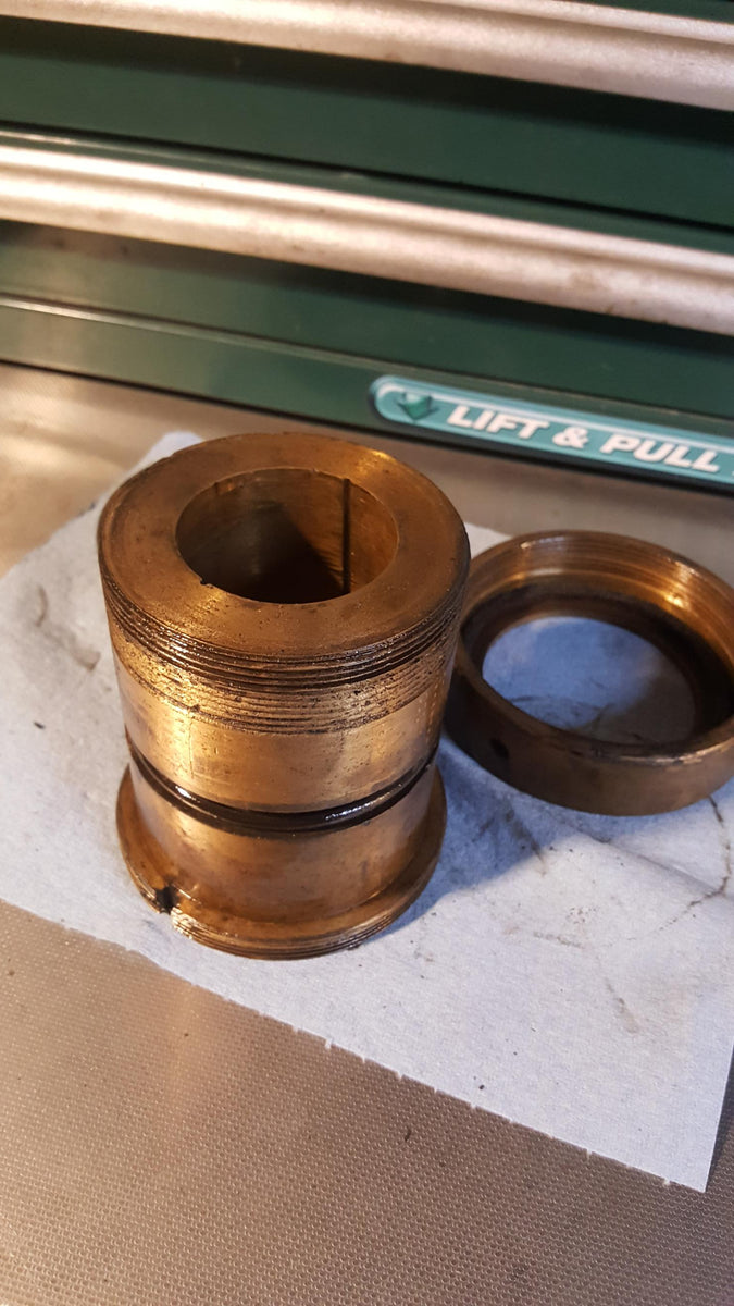 Hendey 14" Metal Lathe Conehead TieBar Spindle Front Bearing Steampun