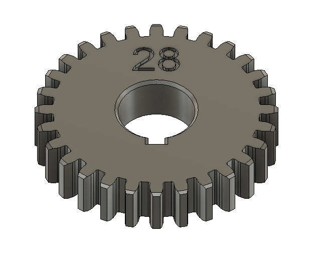Barnes No 41/2 METAL LATHE CHANGE GEAR GEARS 3D Printed NEW .594 Bore Farm Boy Sales