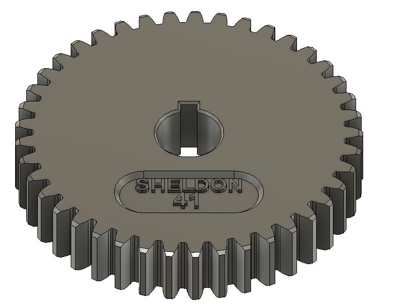 Sheldon Metal Lathe Change Gear 32, 36, 41, 44 Teeth 1/2" Keyed Bore