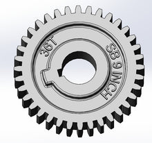Load image into Gallery viewer, South Bend 9 Inch Metal Lathe Change Gear