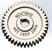 Load image into Gallery viewer, Sheldon Metal Lathe Change Gear 28T 30T 32T 34T 36T 40T 44T 48T