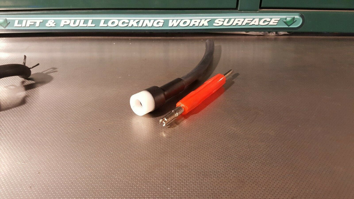 Evap port adapter kit for smoke machine leak testers. Smoke test nozzl