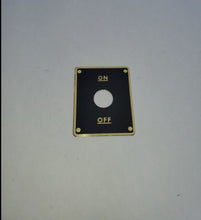 Load image into Gallery viewer, POWR-KRAFT 94TLC-2136 LATHE ON-OFF SWITCH PLATE