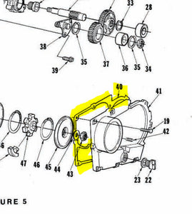 HOMELITE 63124 CRANKCASE GASKET 1130G 1100 1130 3100