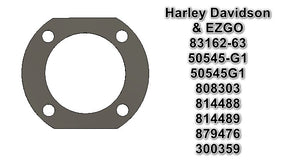 HARLEY DAVIDSON 83162-63 GOLF CART Outer Rear Axle Seal Gasket - Also fits EZGO 83162-63 50545-G1 50545G1 808303 814488 814489 879476 300359