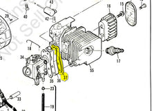 Load image into Gallery viewer, McCULLOCH 90714 gasket insulator Mini Mac 1 6 30 35 Mac 120 130 140 S11 USA