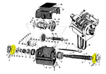 Load image into Gallery viewer, Sheldon L-1401 L-1402 - 10XL Metal Lathe Headstock Bearing Cap Gasket Set
