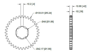Jet TNMP08501A Safety Gear (3.5m 35T) for GH-1440ZX GH-1640ZX GH-1660ZX GH-1860ZX GH-1880ZX GH-2280ZX