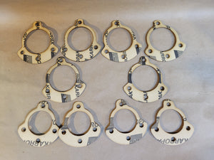 10 pc Set GASKETS HORN M5 SB 5 CHIME LOCOMOTIVE AIR HORN NATHAN RAILROAD TRAIN