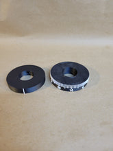 Load image into Gallery viewer, South Bend 9" Lathe Cross Slide Large Dial 2.5" OD 0.970" ID Upgrade - easy read 100 markings