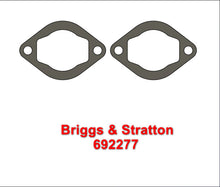 Load image into Gallery viewer, 2 Pcs - Briggs &amp; Stratton 692277 Air Cleaner Gasket 111982 111992 196412 196417