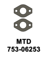 Load image into Gallery viewer, Carburetor Gasket For MTD 753-06253 Troy-Bilt Cub Cadet Ryobi (2 pack) USA Made