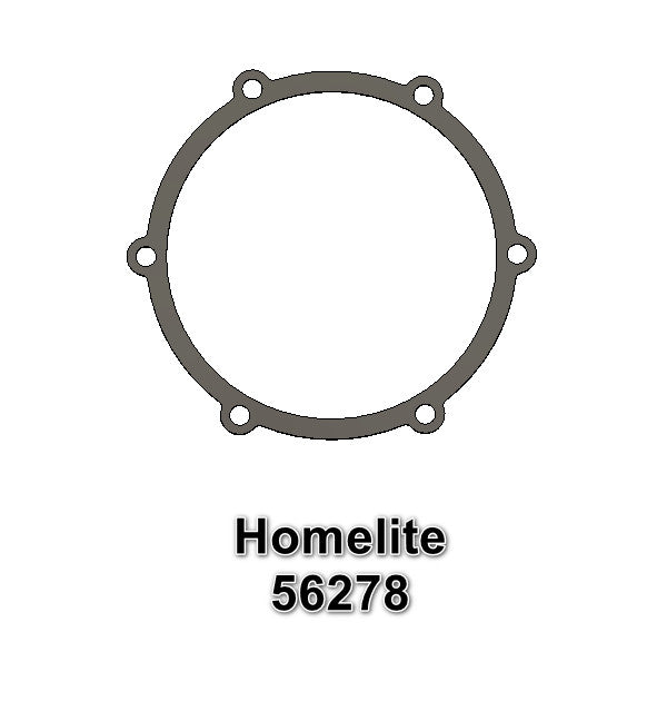 HOMELITE 56278 Chainsaw Back Plate Gasket 9-23 9-26 900D 900G 909D 909G 990D 990G 995D 995G