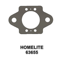 Load image into Gallery viewer, HOMELITE 63655 CARB MOUNT GASKET 4-20, 5-20, 6-22, 7-19, 7-19C, 7-21C, 9-23, 9-26, 500, 700D, 700G, 1050, 1130G