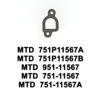 Load image into Gallery viewer, MTD 751P11567B, 951-11567 Cub Cadet Troy Bilt Carburetor Gasket
