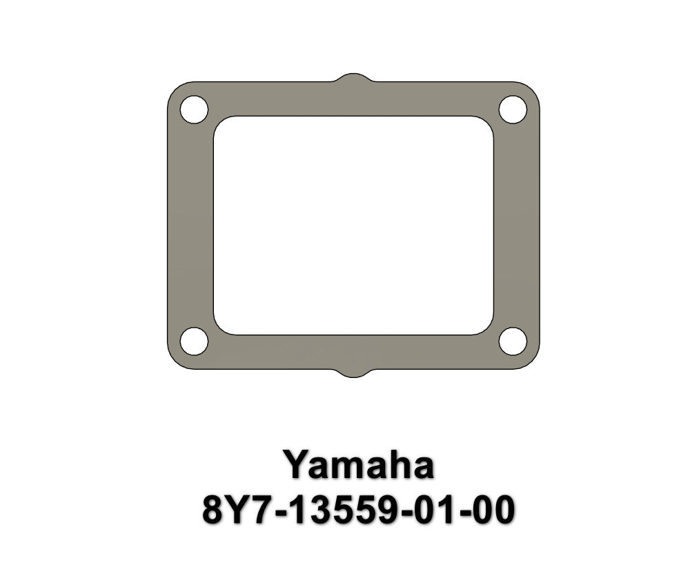 YAMAHA 8Y7-13556-01-00 REED Valve INTAKE GASKET for YZ, MX, IT, DT, EC Models