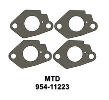 Load image into Gallery viewer, MTD 751-11223 951-11223, CARBURETOR MOUNT GASKET Cub Cadet, Troy Bilt