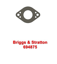 Load image into Gallery viewer, Briggs &amp; Stratton 694875 Intake Gasket fits 111902; 111982; 111992; 201312; 201317