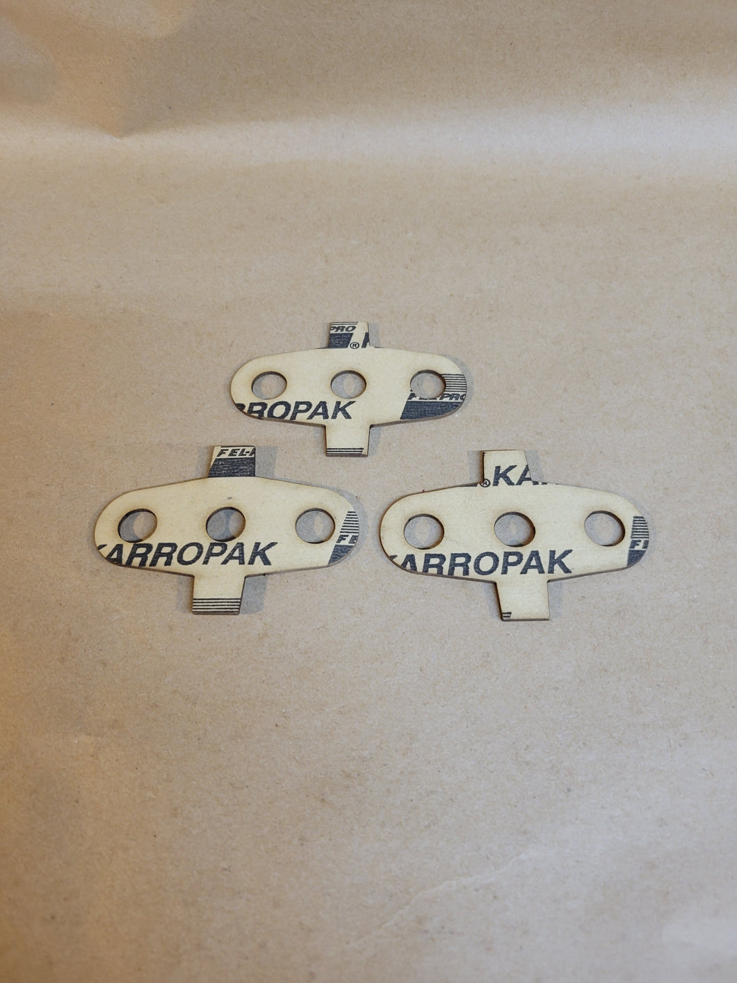 CORK GASKETS P3 CHIME HORN LOCOMOTIVE AIR HORN NATHAN RAILROAD TRAIN 3 pc Set