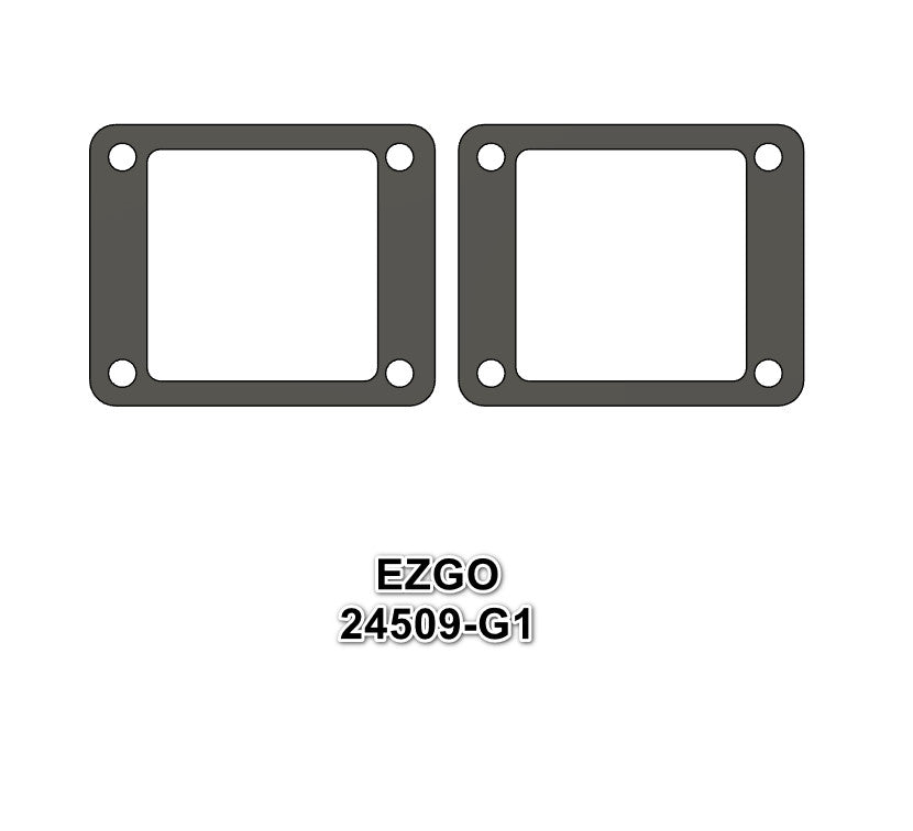 TWO, USA VALVE 2-CYCLE REED GASKETS FITS 24509-G1 EZGO GAS GOLF CART 1989-1993
