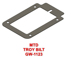 Load image into Gallery viewer, MTD GW-1123 Transmission Cover Gasket Troy-Bilt Horse Silver Red III II I Big