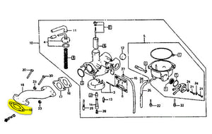 INTAKE PIPE GASKETS FITS HONDA CARBURETOR ATC110 ATC90 CT90 CM 17119-046-306