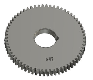 South Bend Gear - Heavy 10 Gear - 64 Teeth 3/8" Wide 1" Bore 18DP