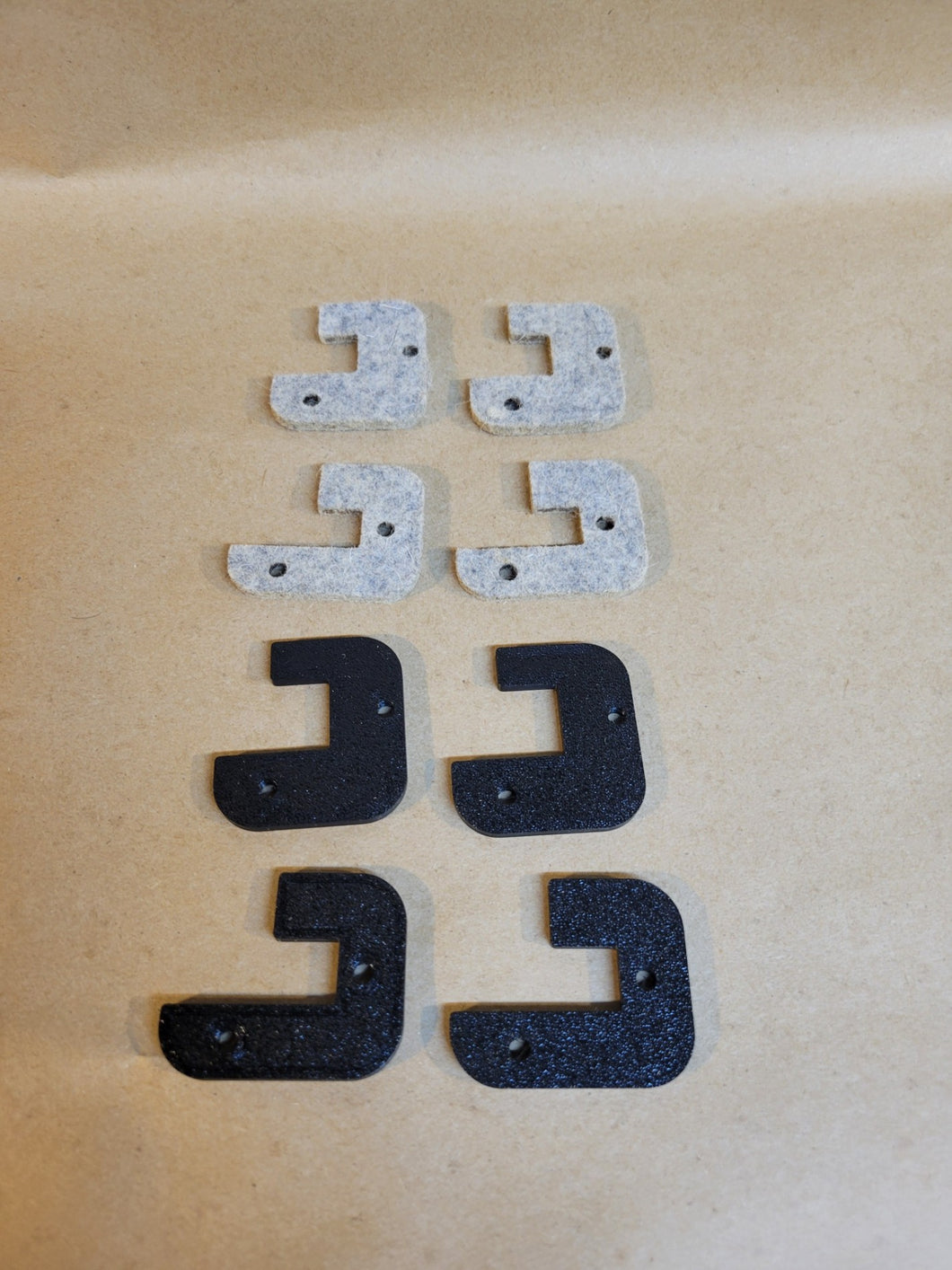 Atlas 7B Metal Shaper S7-154, S7-157, S7-155 & S7-158 Felt & Rubber Wiper Set for Ram & Cross Slide