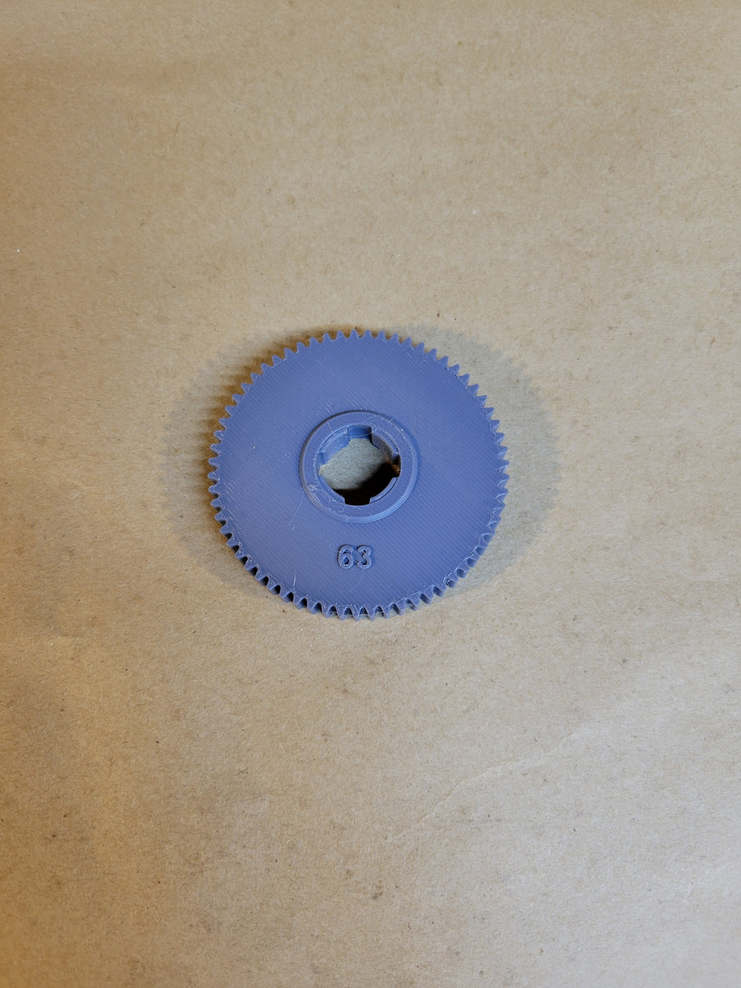Shopmaster Eldorado 63 Tooth Replacement Gear Splined Bore