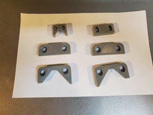 Clausing Colchester Lathe 15" Triumph GH Bed Way Wiper Set D937-0010 D937-0011 D937-0012