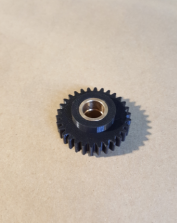 Sheldon Metal Lathe Gear - 30 Tooth Raised Centers - Fiber Gear Replacement - 9/16