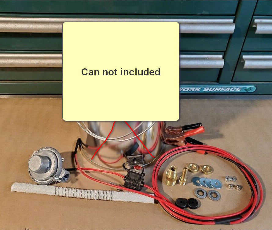 Kit to build EVAP Smoke Machine Emissions Vacuum Leak Detector Tester DIY