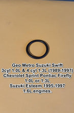 Load image into Gallery viewer, Distributor Shaft O-Ring Seal for Geo Metro Suzuki Swift &amp; Esteem 1.0L engines