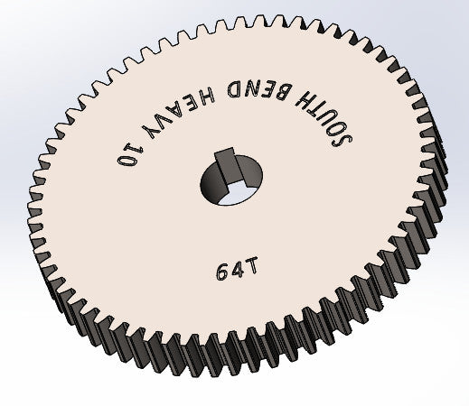 South Bend & Others Heavy 10 Metal Lathe Change Gear 27T 30T 32T 34T 36T 42T 44T 48T 56T 64T 80T