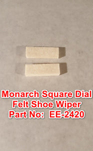 Monarch 10EE Square Dial Metal Lathe Part EE-2420 Flat Felt Shoe Wiper