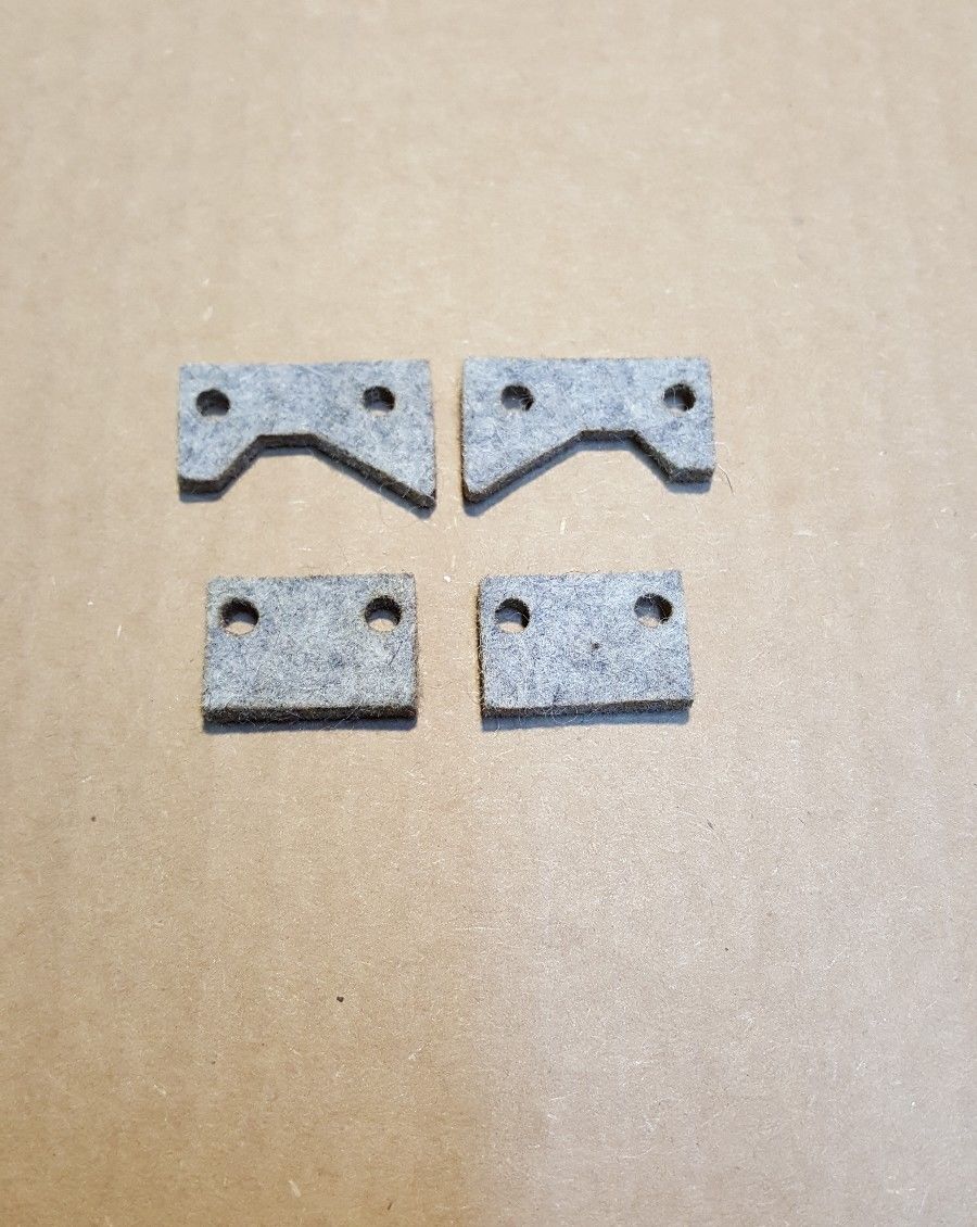 Emco Maximat Super 11 Compact 10 Metal Lathe Felt Way Wiper Set