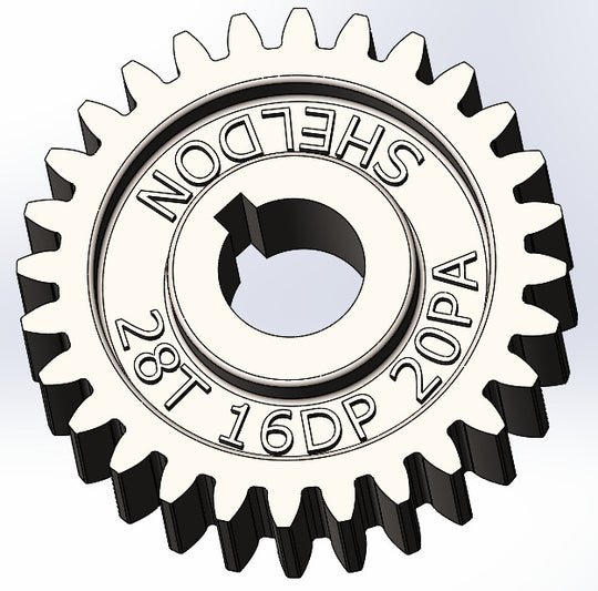 Sheldon Metal Lathe Change Gear 28T 30T 32T 34T 36T 40T 44T 48T Farm