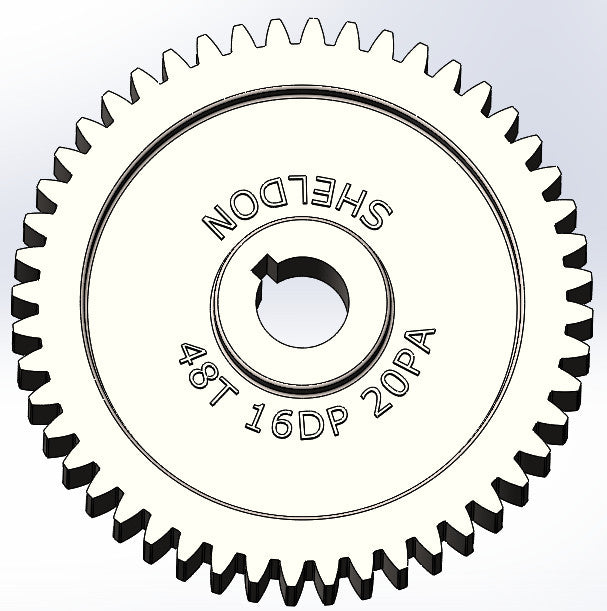 Sheldon Metal Lathe Change Gear 28T 30T 32T 34T 36T 40T 44T 48T Farm