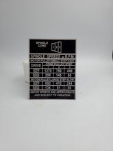 Load image into Gallery viewer, South Bend 9 Metal Lathe Speed Chart